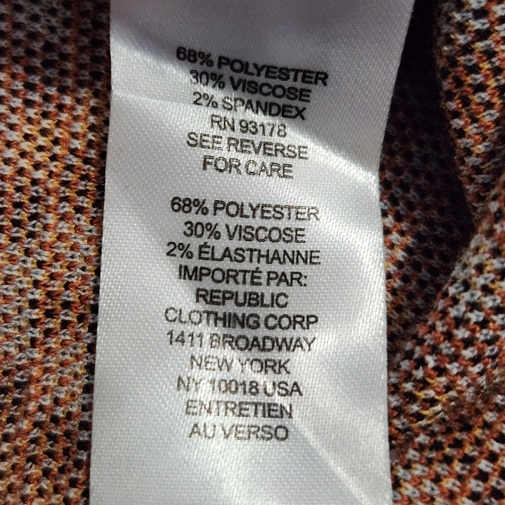 Industry Chevron Patterned Flare Pants Size Small Hippie Vibes - Picture 11 of 11